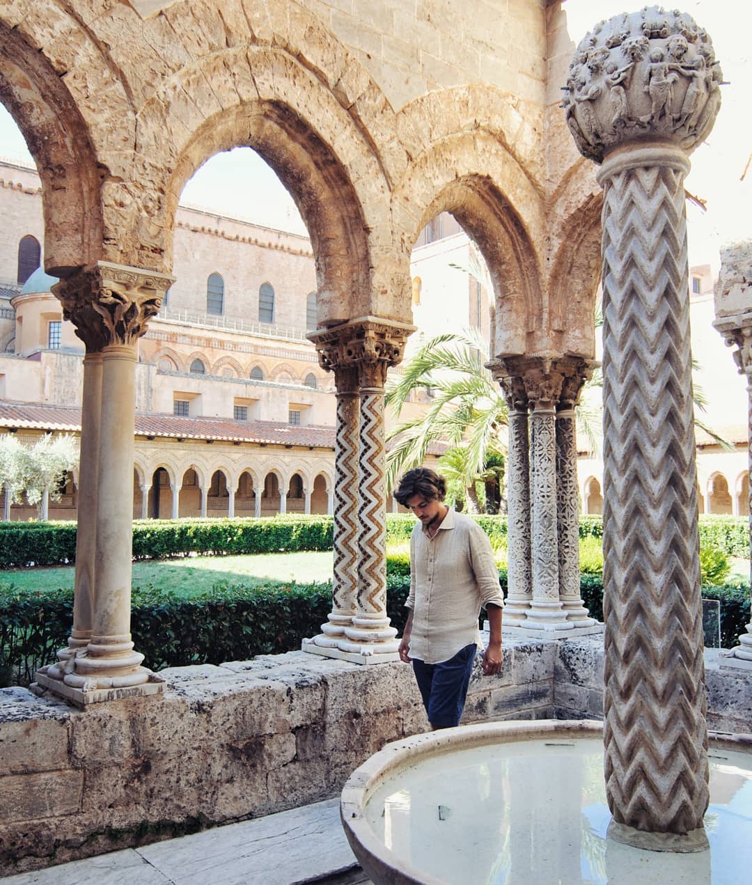 sicilia chiostro monreale